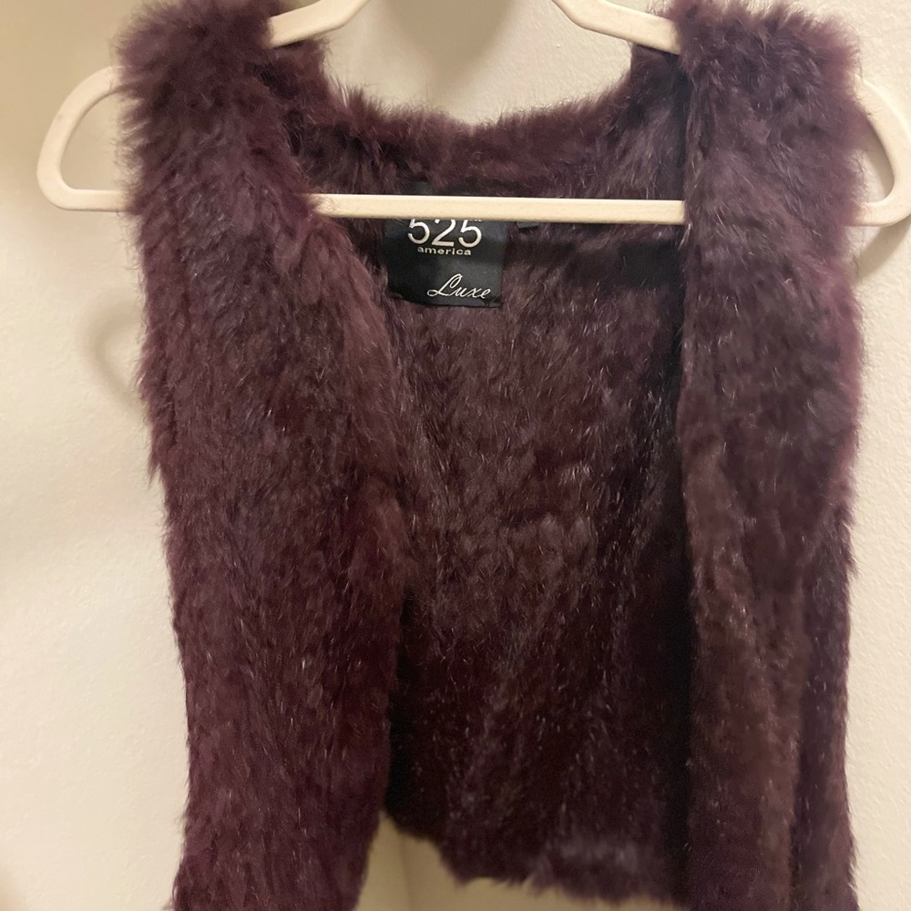 fur vest